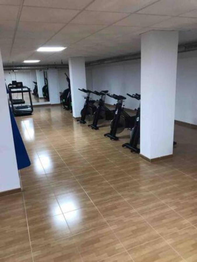 Apartamentos Deluxe Roquetas De Mar Con Golf Y Piscina Climatizada, Parking Privado 比卡尔 外观 照片