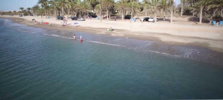 Apartamentos Deluxe Roquetas De Mar Con Golf Y Piscina Climatizada, Parking Privado 比卡尔 外观 照片