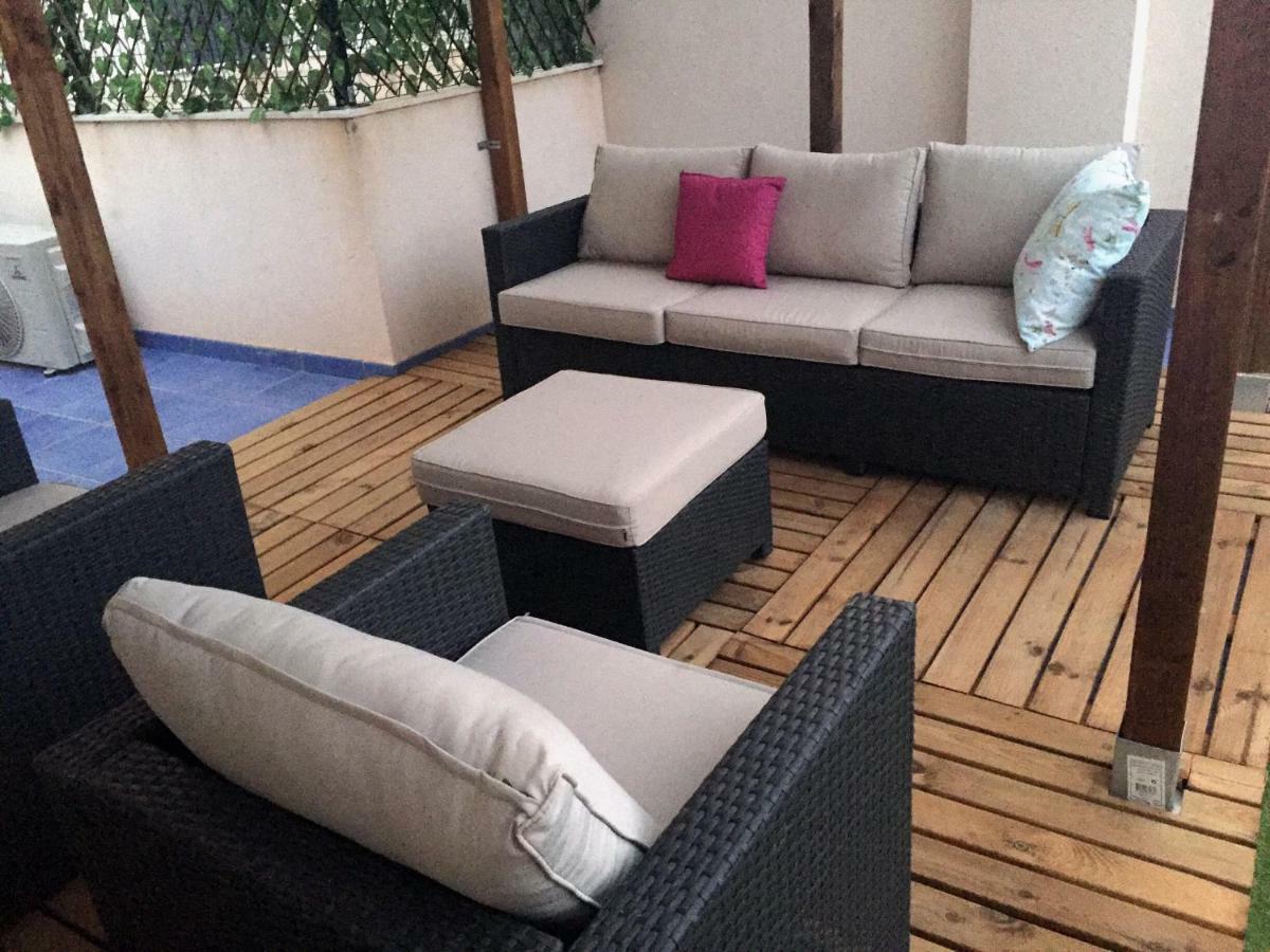 Apartamentos Deluxe Roquetas De Mar Con Golf Y Piscina Climatizada, Parking Privado 比卡尔 外观 照片