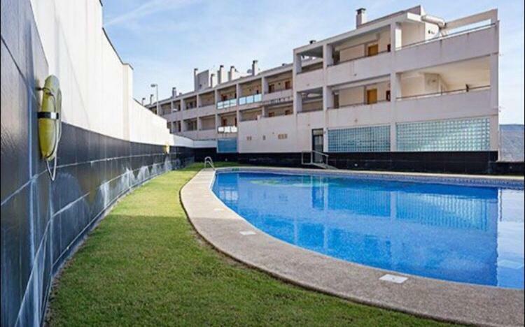 Apartamentos Deluxe Roquetas De Mar Con Golf Y Piscina Climatizada, Parking Privado 比卡尔 外观 照片
